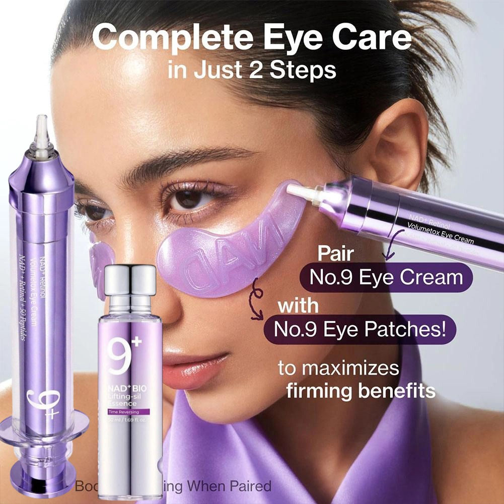 NO.9 NAD+PDRN Lift & Firm Eye Cream Moisturizing Nourishing Facial Essence Face