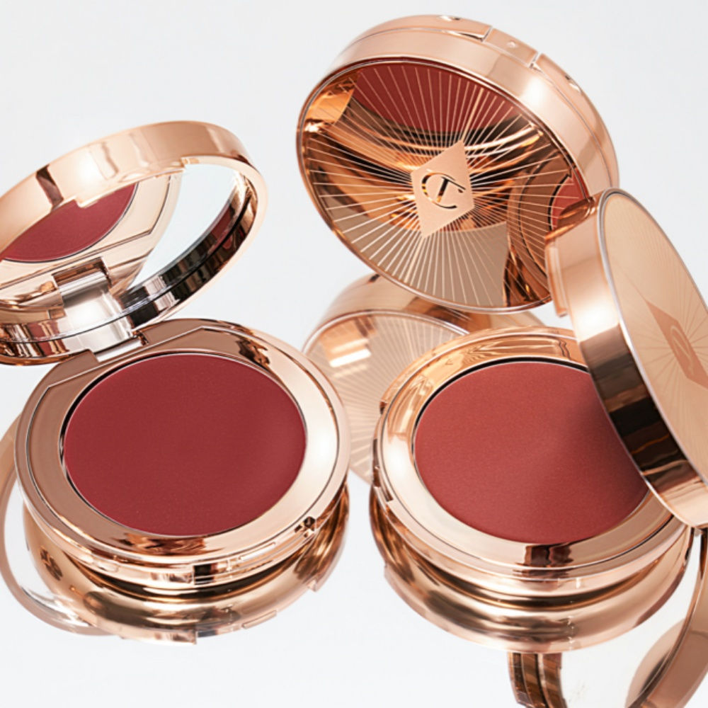 Charlotte Tilbury Silky Smooth Powder Blush and Lip Gloss