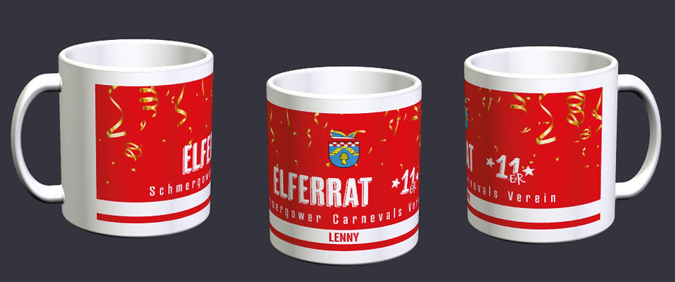 Miniaturbild: Kaffee- und Teetasse mit verschiedenen Motiven "SCV"