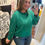 Thumbnail: Ryley Pearl Top- Green