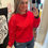 Thumbnail: Ryley Pearl Top- Red