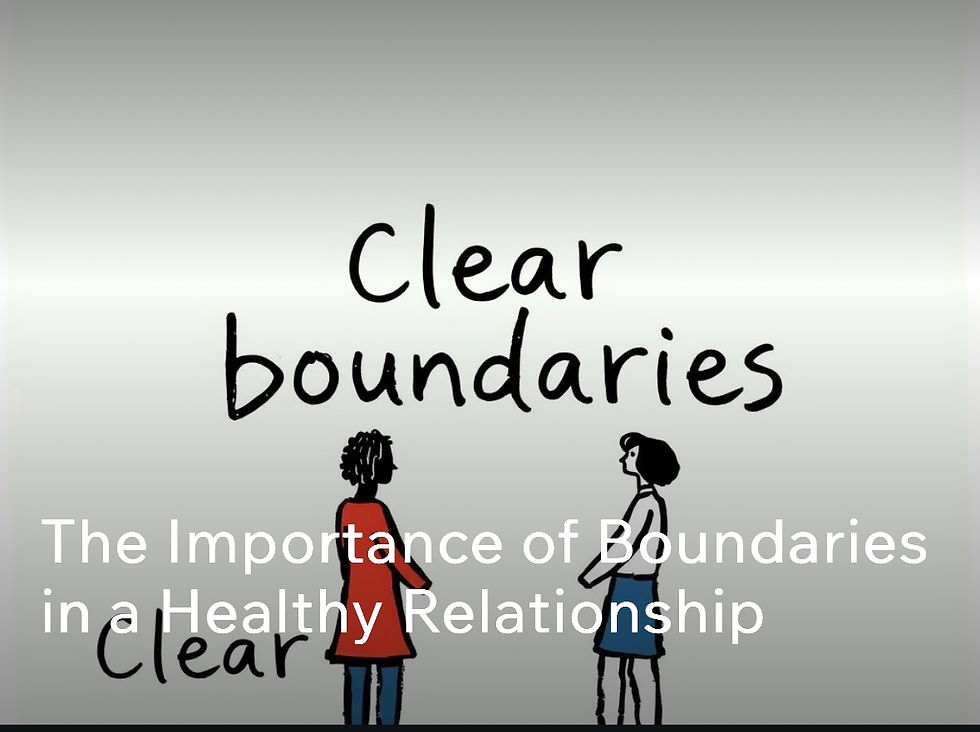 The Importance of Boundaries in a Healthy Relationship