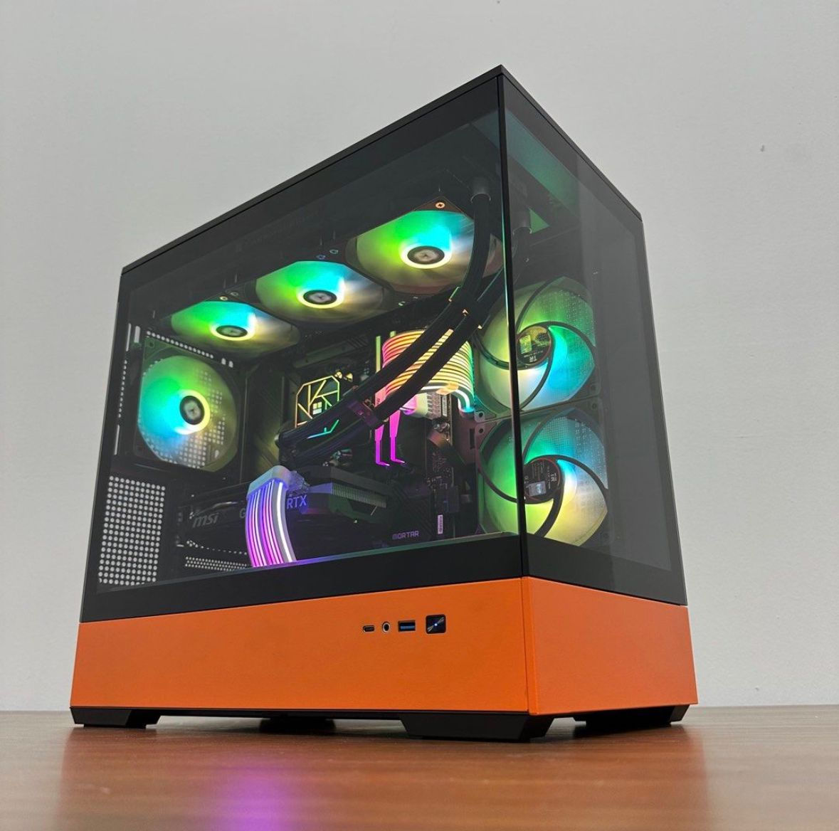 AMD RYZEN 7 5700X With RTX 4060TI Gaming Desktop