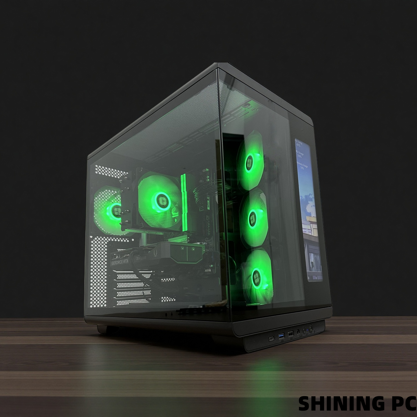 Gaming Desktop AMD RYZEN 5 7500F with RTX 5060 LCD Gaming PC