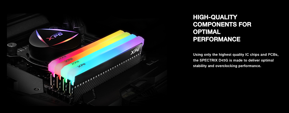 Thumbnail: ADATA XPG SPECTRIX D35G DDR4-3600 CL18 2x8gb KIT BLACK/WHITE