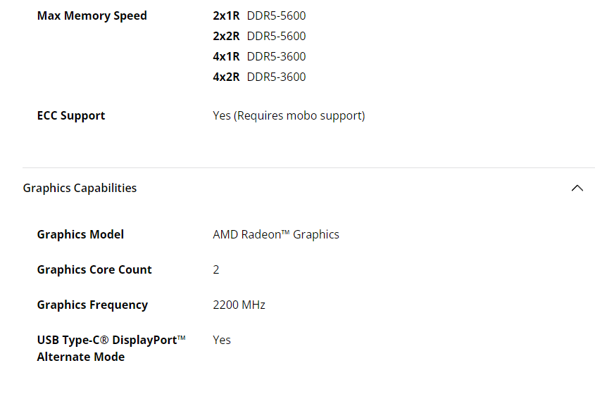 Thumbnail: AMD Ryzen 7 9700X - Ryzen 7 9000 Series Granite Ridge (Zen 5) 8-Core 3.8 GHz - S