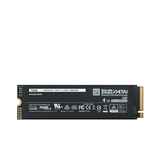 Thumbnail: ZhiTai Ti600 M.2 2280 PCIe Gen4 x4 2TB SSD - Read Speed Up To 7,000MB/s, Write S