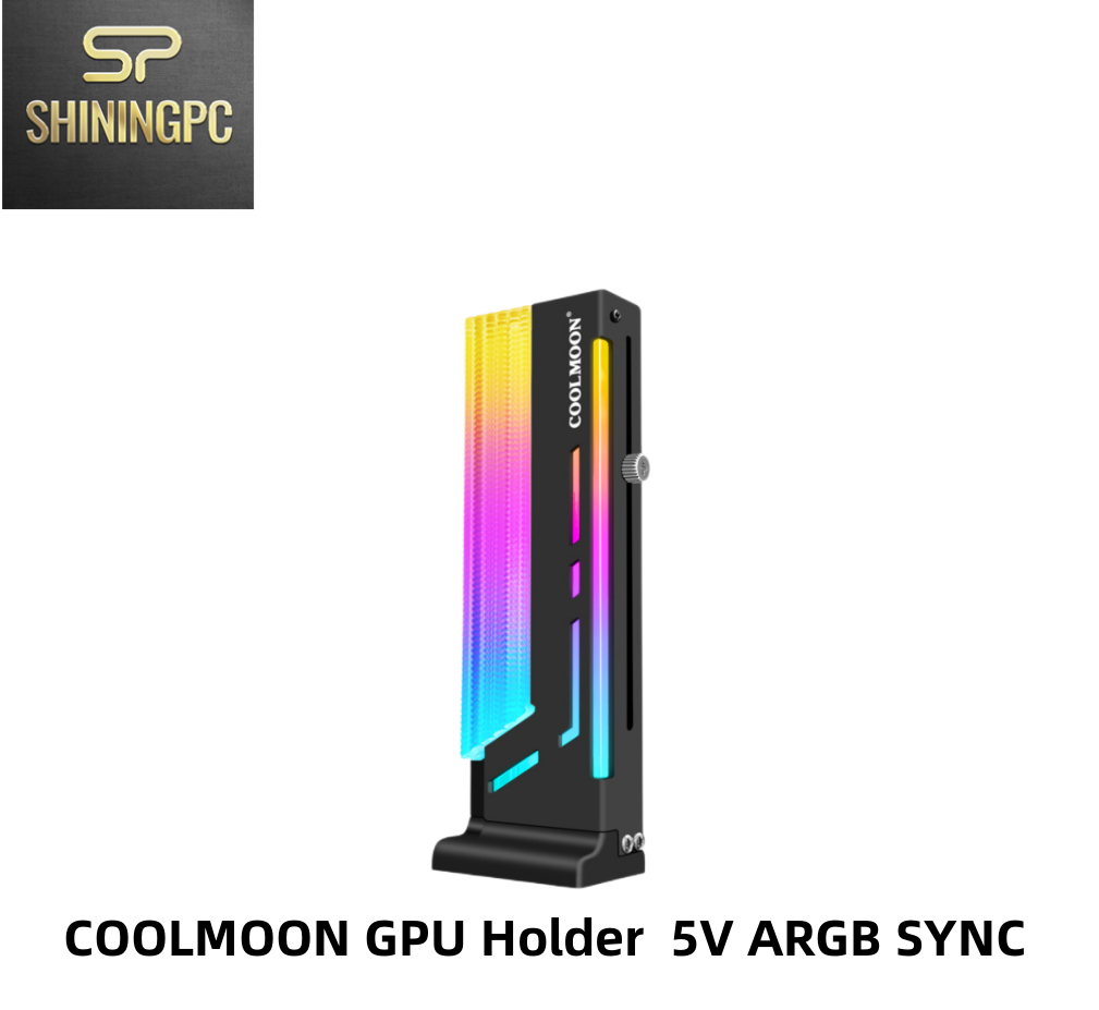COOLMOON CM-GH2 GPU Holder GPU Stand 5V ARGB SYNC Vertical graphics card bracket