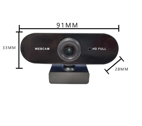 Thumbnail: Webcam with Microphone, HD Webcam Privacy Cover, Webcam for Desktop Computer PC