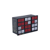 Alan alarm annunciator with 24-window LED display for industrial fault monitoring