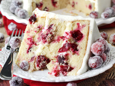 Cranberry Chocolate Cake