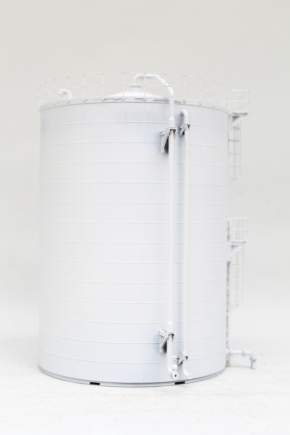 Thumbnail: Large Oil Storage Tank with ladder 165mm - WHITE
