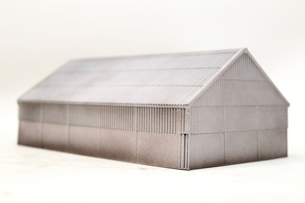 Thumbnail: Large Cow Shed Farm Barn Building - OO