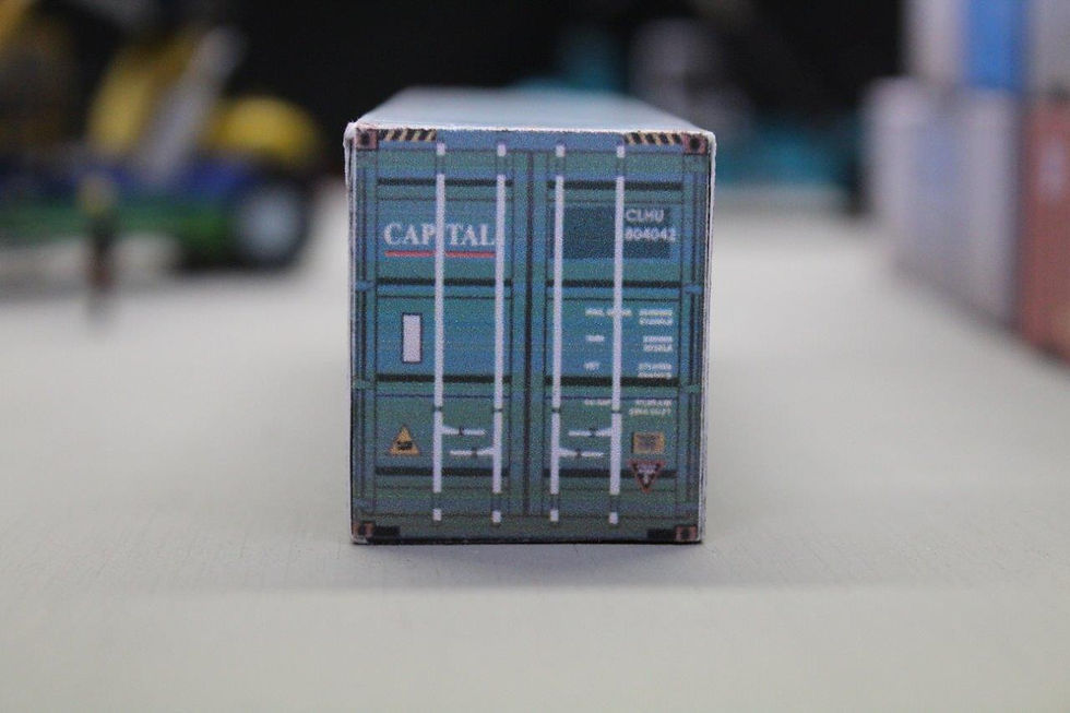 Thumbnail: Capital Intermodal Weathered 40ft Card Container