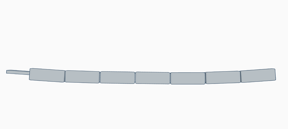 Thumbnail: Bulkscene - Concrete Trunking RADIUS TWO - PAINTED - Pack of 10