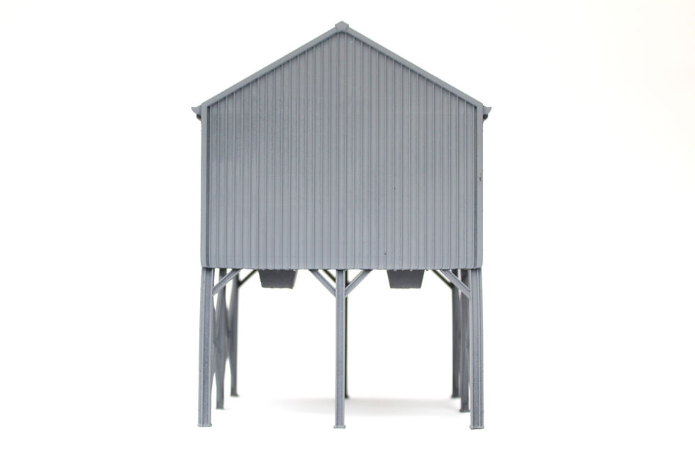 Thumbnail: Coal Loading Building 1:76 OO Gauge Model Railway UNPAINTED