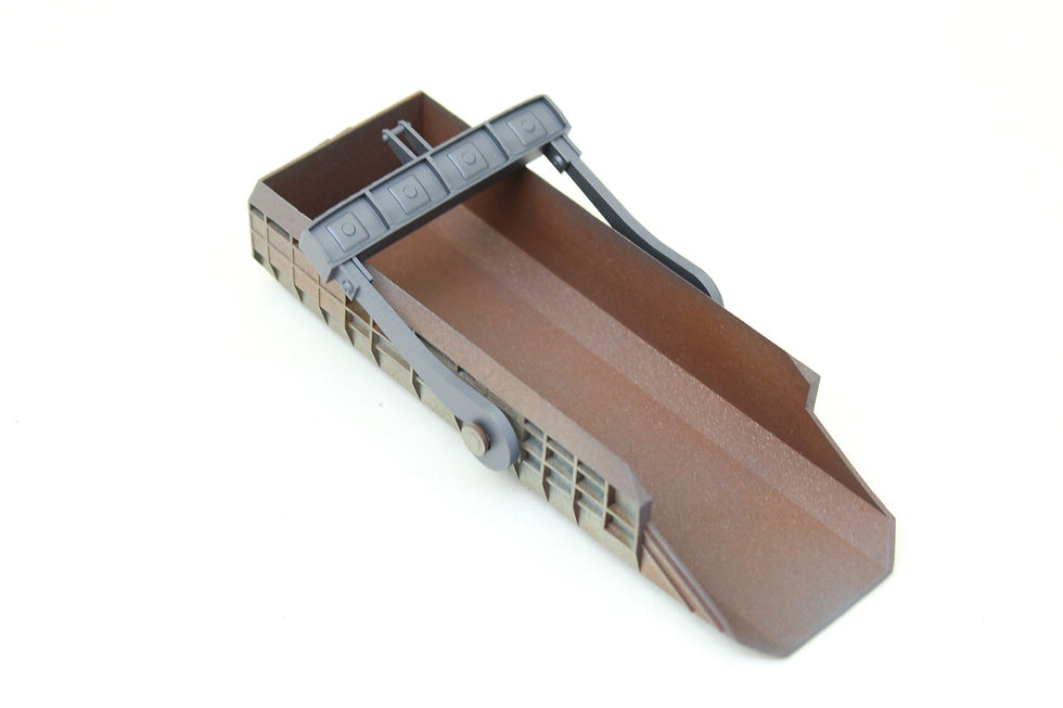 Thumbnail: Foundry CHARGING SKIP - GREEN - 1:76 OO Gauge Model Railway