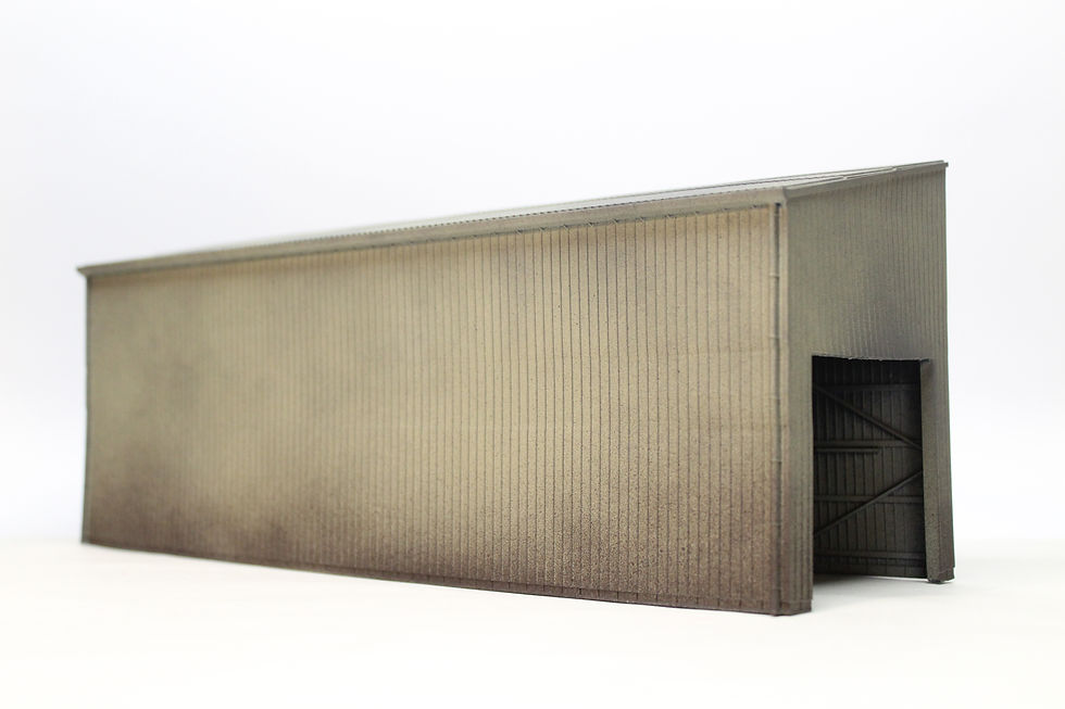Thumbnail: Hope Cement Works - OVER RAIL LOADING BUILDING - UNPAINTED - 1:76 OO Gauge