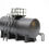 Thumbnail: Fuel Store Tank 92mm - BLACK - 1:76 OO Gauge Model Railway