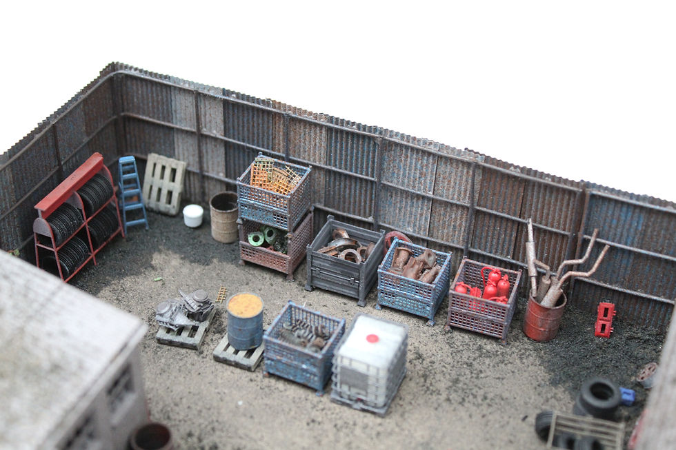 Thumbnail: Scrapyard Workshop Wreckers Yard Diorama 22