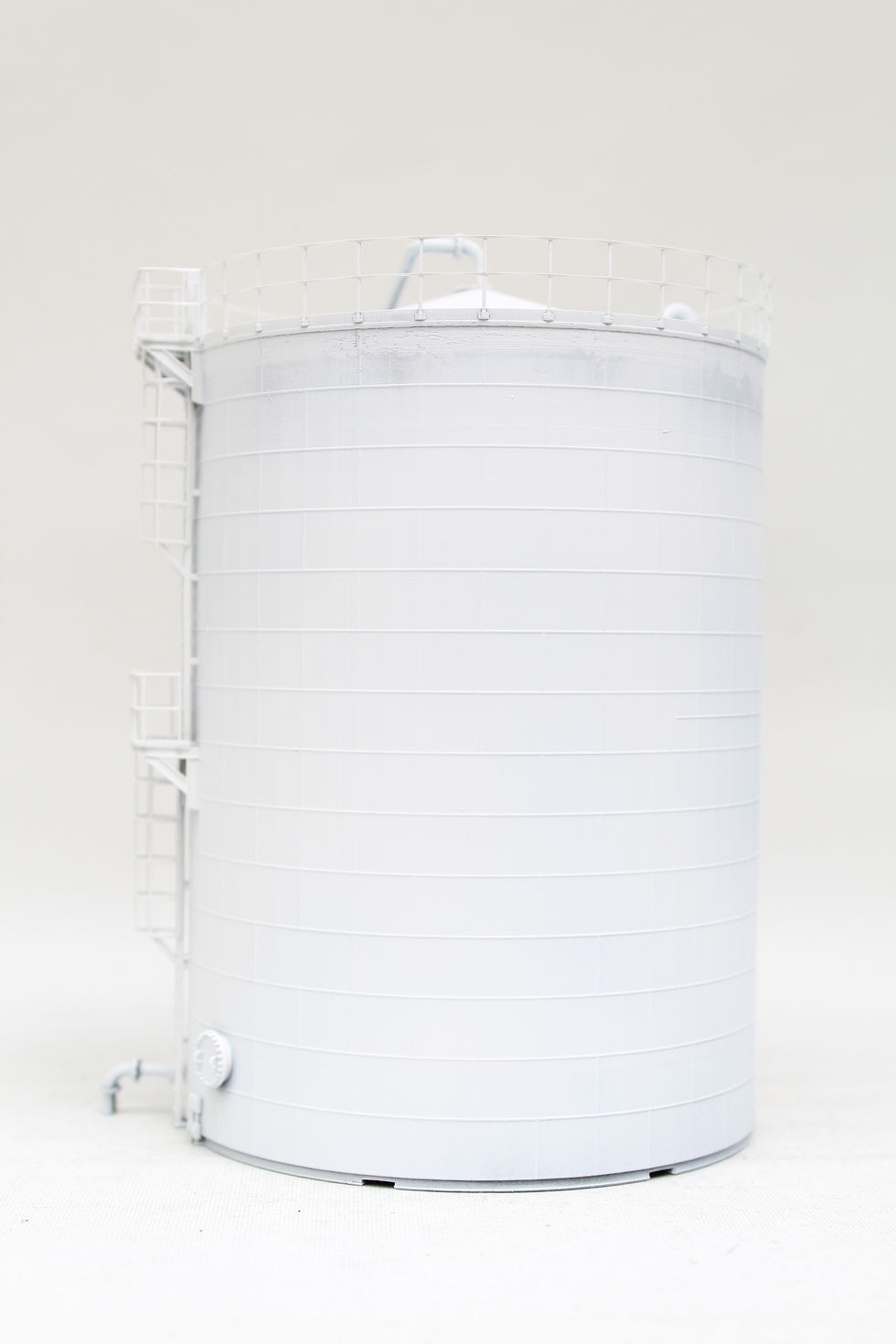 Thumbnail: Large Oil Storage Tank with ladder 165mm - WHITE