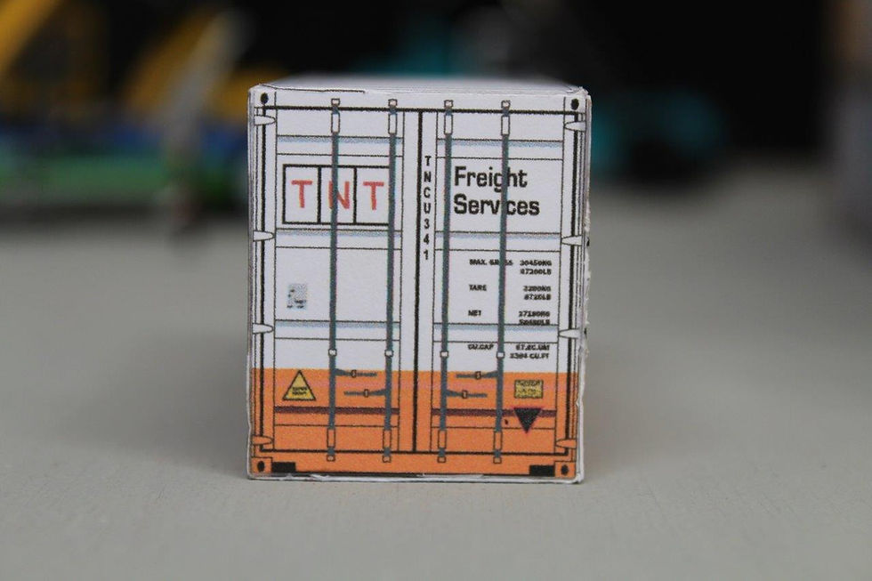 Thumbnail: TNT Freight Services 20ft Card Container
