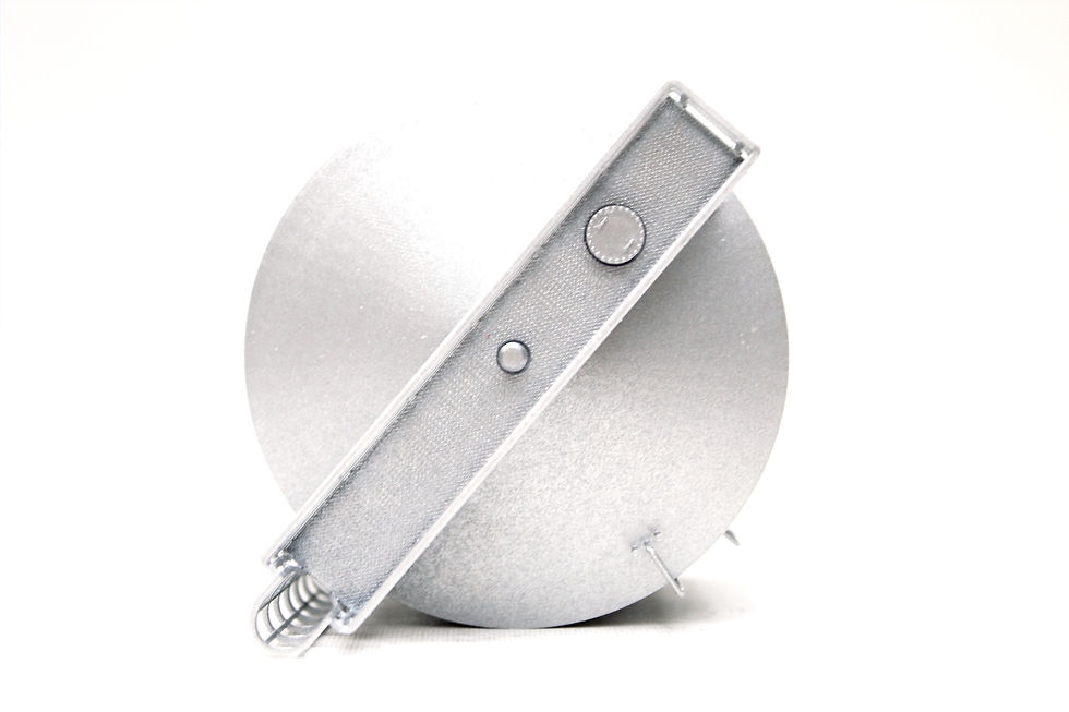 Thumbnail: Oil Storage Tank for TMD - GALV METAL - 1:76 OO Gauge Model Railway