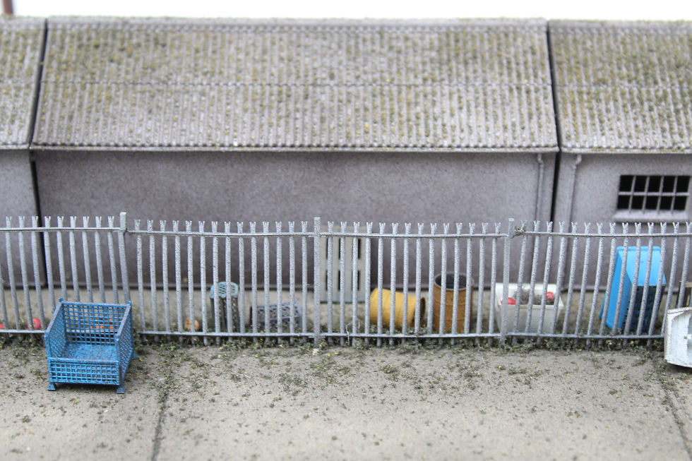 Thumbnail: Dockside Fishing Harbour Buildings Model Railway Diorama 1:76 OO Scene 26