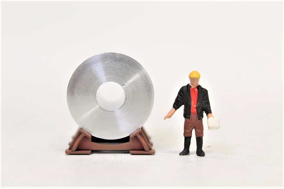 Thumbnail: Plain Metal Coil Loads (x4) 24mm by 24mm