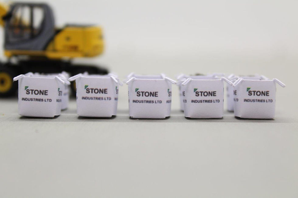 Thumbnail: Stone Industries Tonne Bags w/ 1mm grey ballast loads - Pack of 10