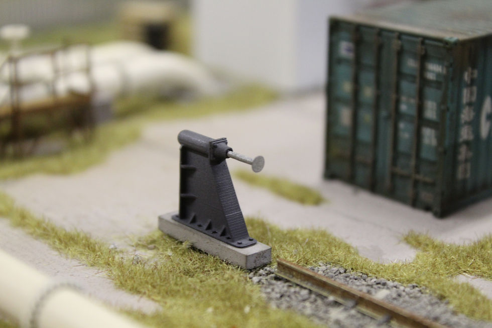 Thumbnail: Rail Gantry Crane Buffer - PAINTED - Pack of 2