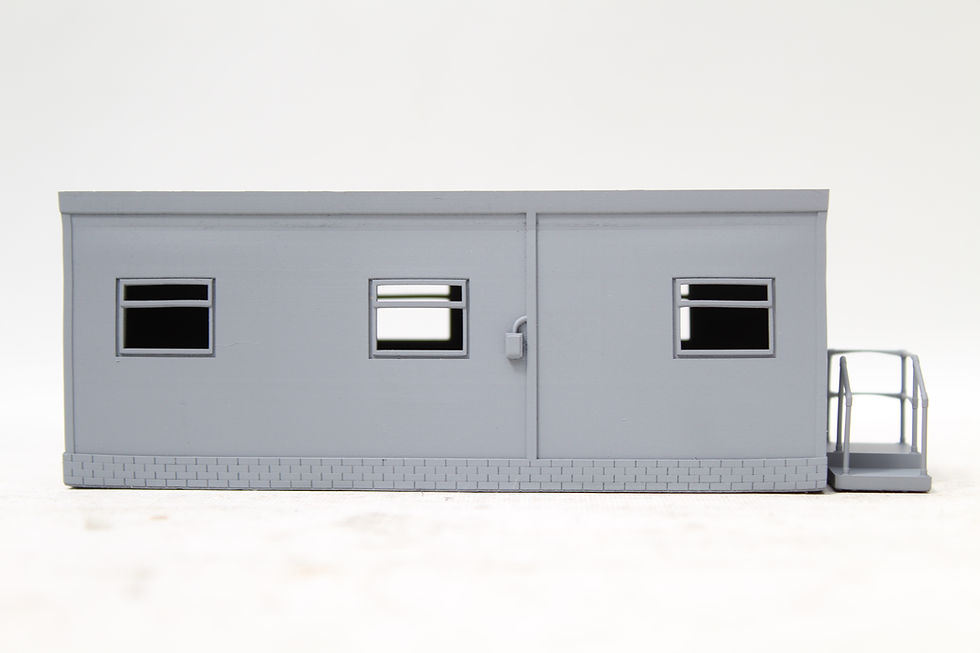 Thumbnail: Site Office Building - UNPAINTED - 1:76 OO Gauge Model Railway