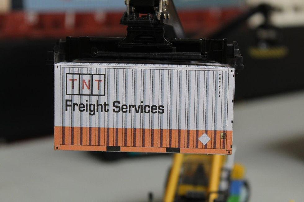 Thumbnail: TNT Freight Services 20ft Card Container