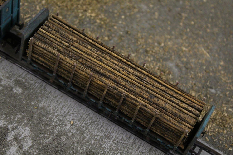 Thumbnail: Small Diameter Timber Logs 128mm - 1 Wagon Load