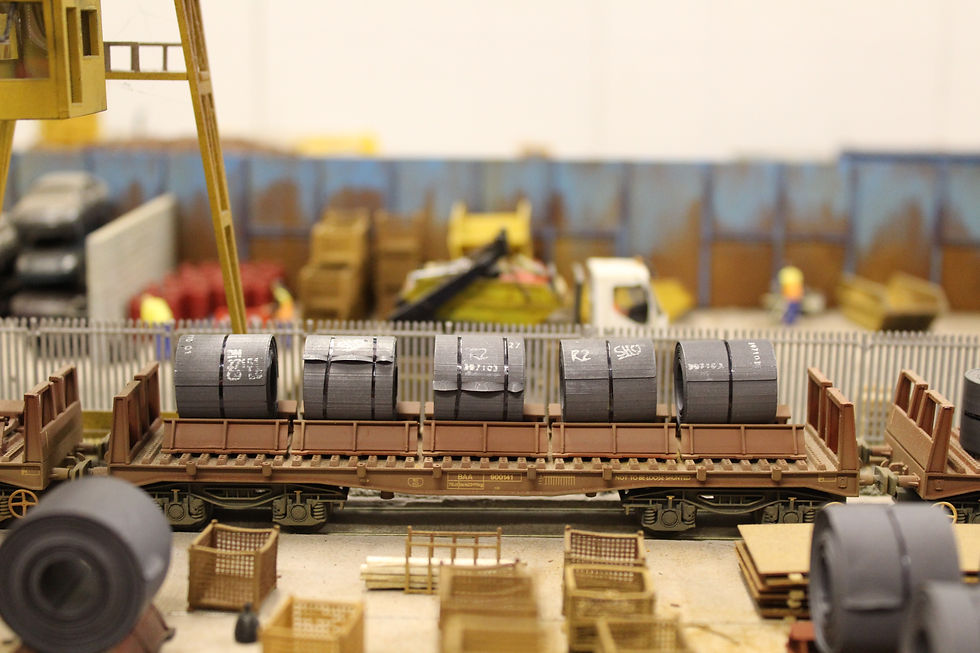 Thumbnail: 25mm Steel Coils (x10) - UNPAINTED