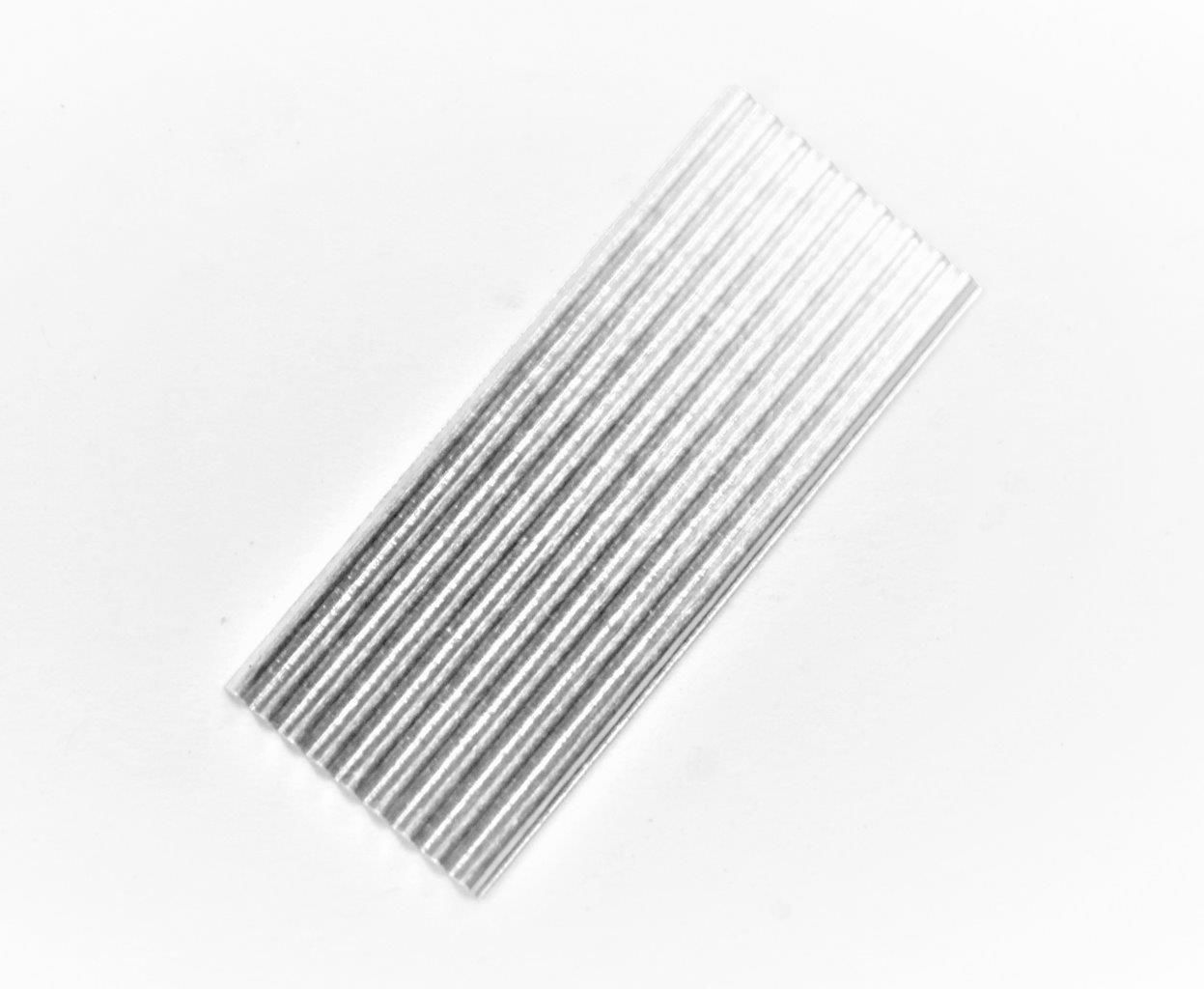 32mm x 12mm Plain Corrugated Metal Panel