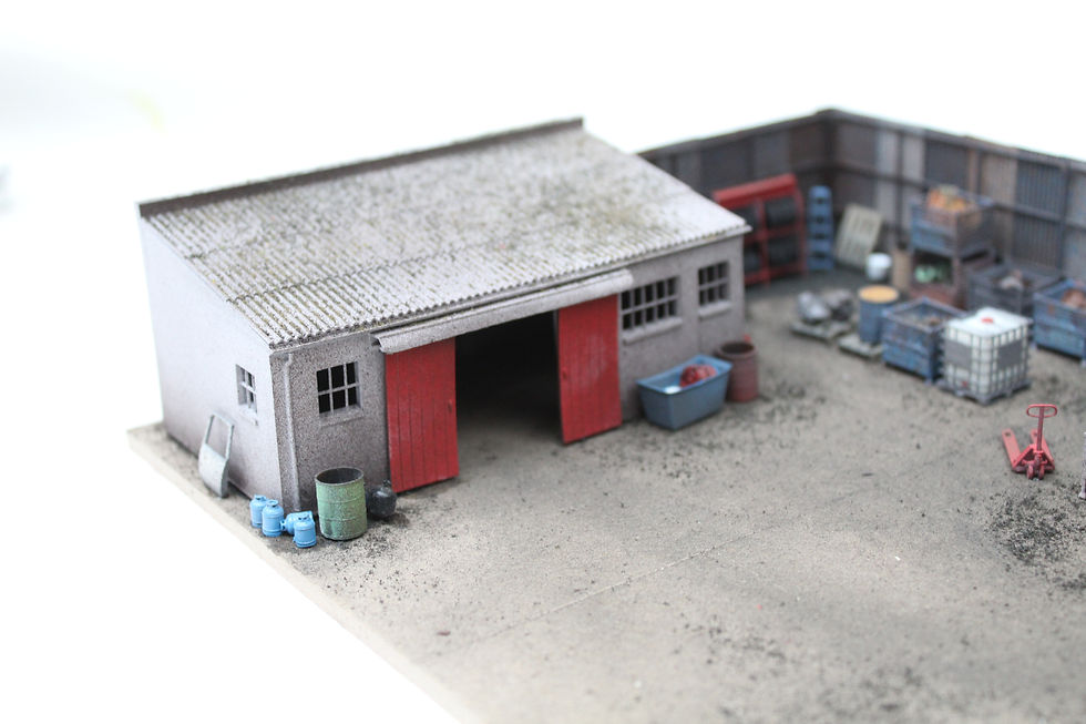 Thumbnail: Scrapyard Workshop Wreckers Yard Diorama 22