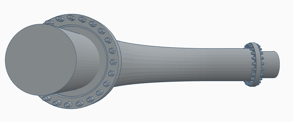 Thumbnail: Pipeline 90° Corner - 6.4mm - UNPAINTED - Pack of 5