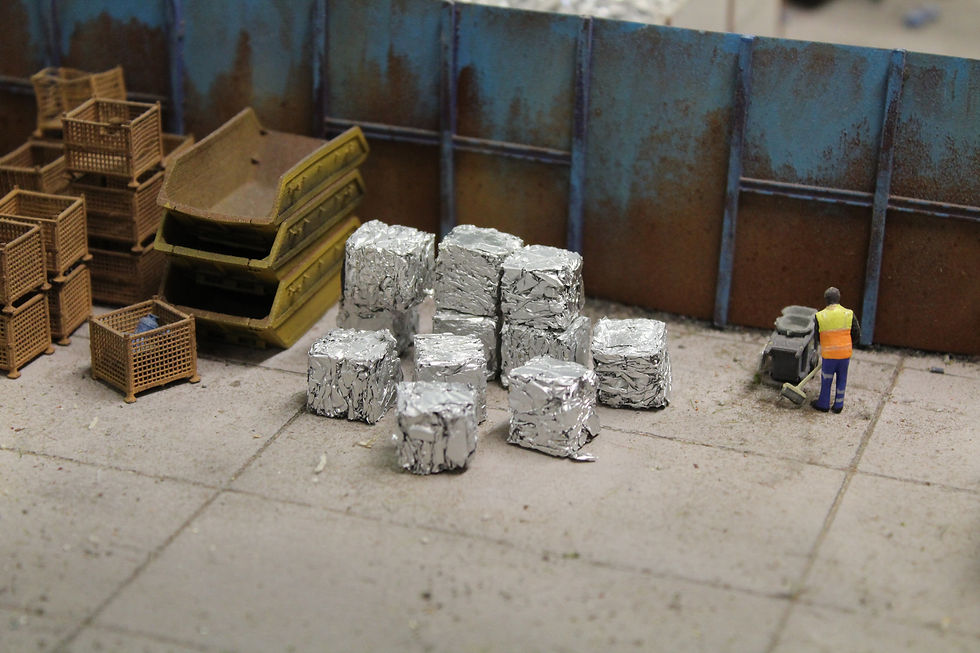 Thumbnail: Crushed Aluminium Scrap Metal Bales - Pack of 10