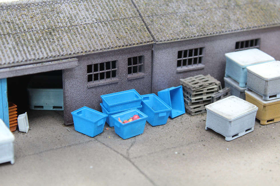 Thumbnail: Fishing Net Tubs - BLUE- Pack of 10