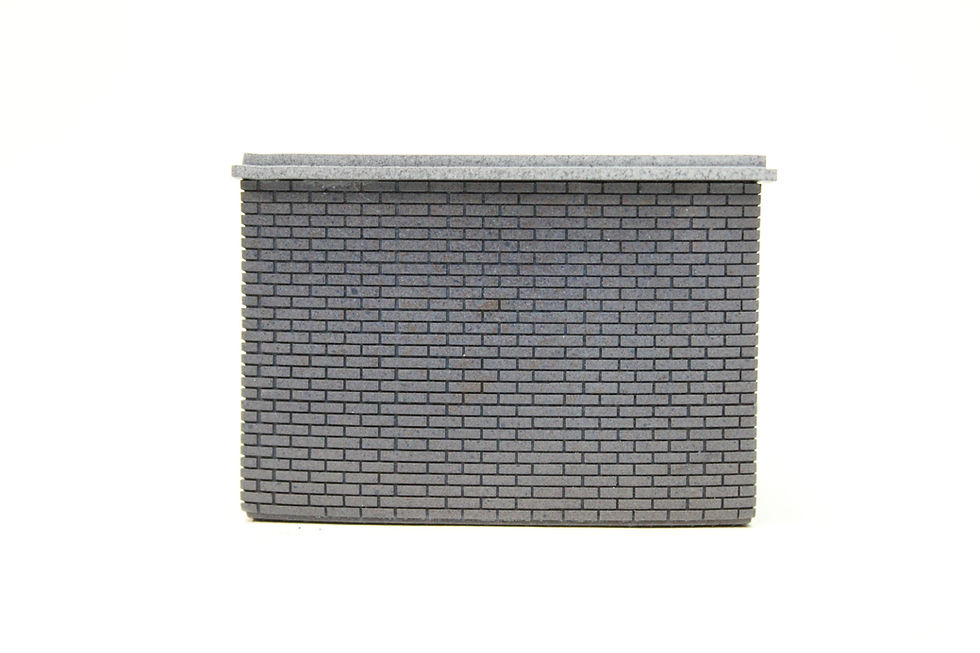 Thumbnail: Oil Pump Office Building - BLUE BRICK - 1:76 OO Gauge Model Railway