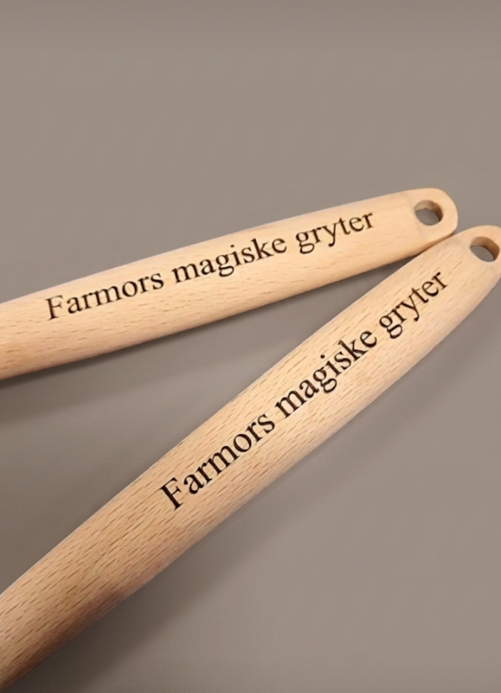 Miniatyrbilde: Sleiv og spade av tre