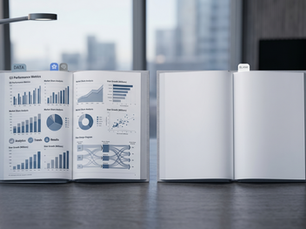 B2B marketing report showing activity metrics with no connection to revenue
