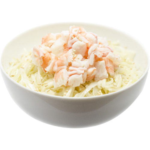 Salade-de-choux-crevettes 8.90€