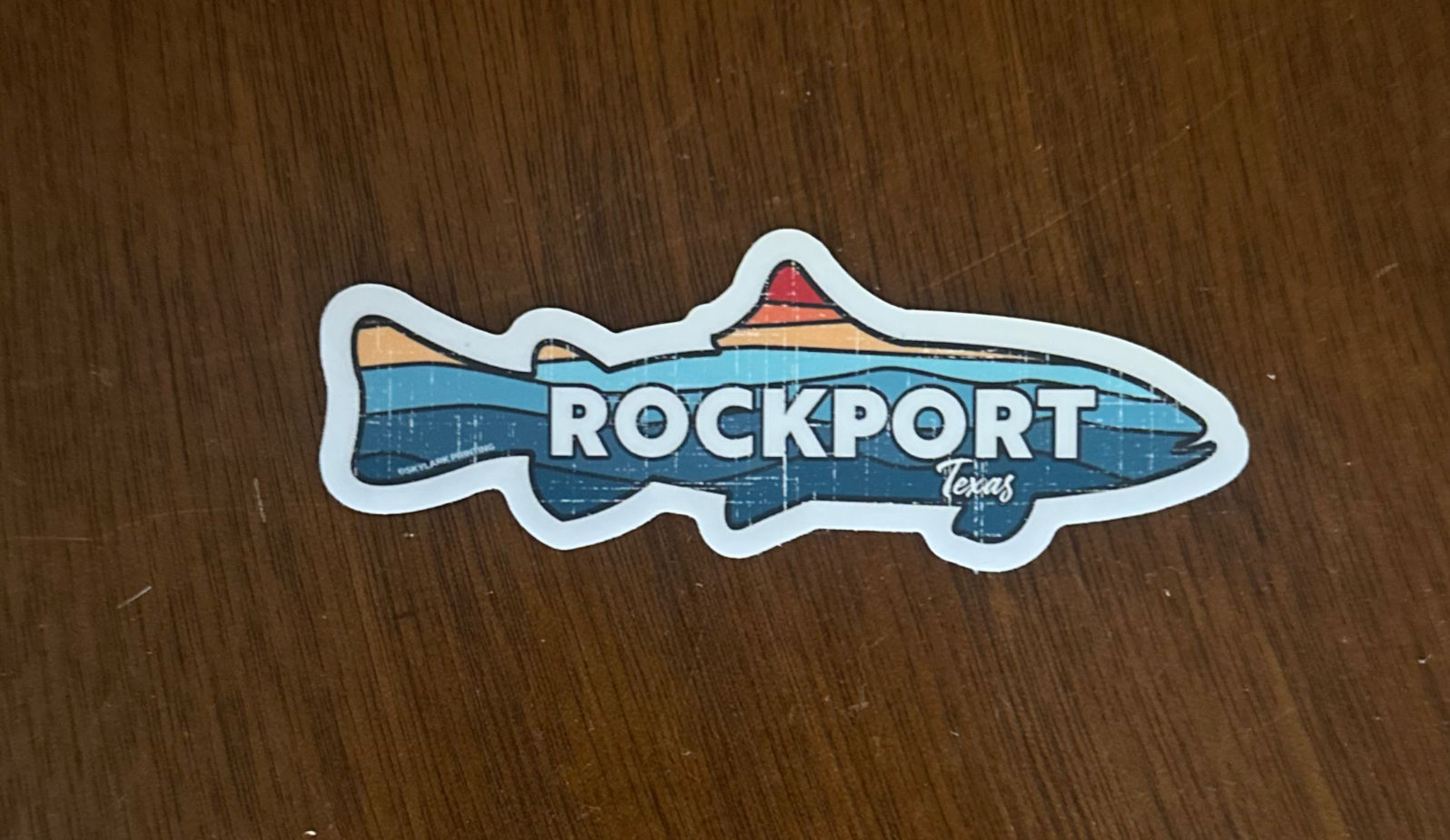 Rockport, TX fish Sticker
