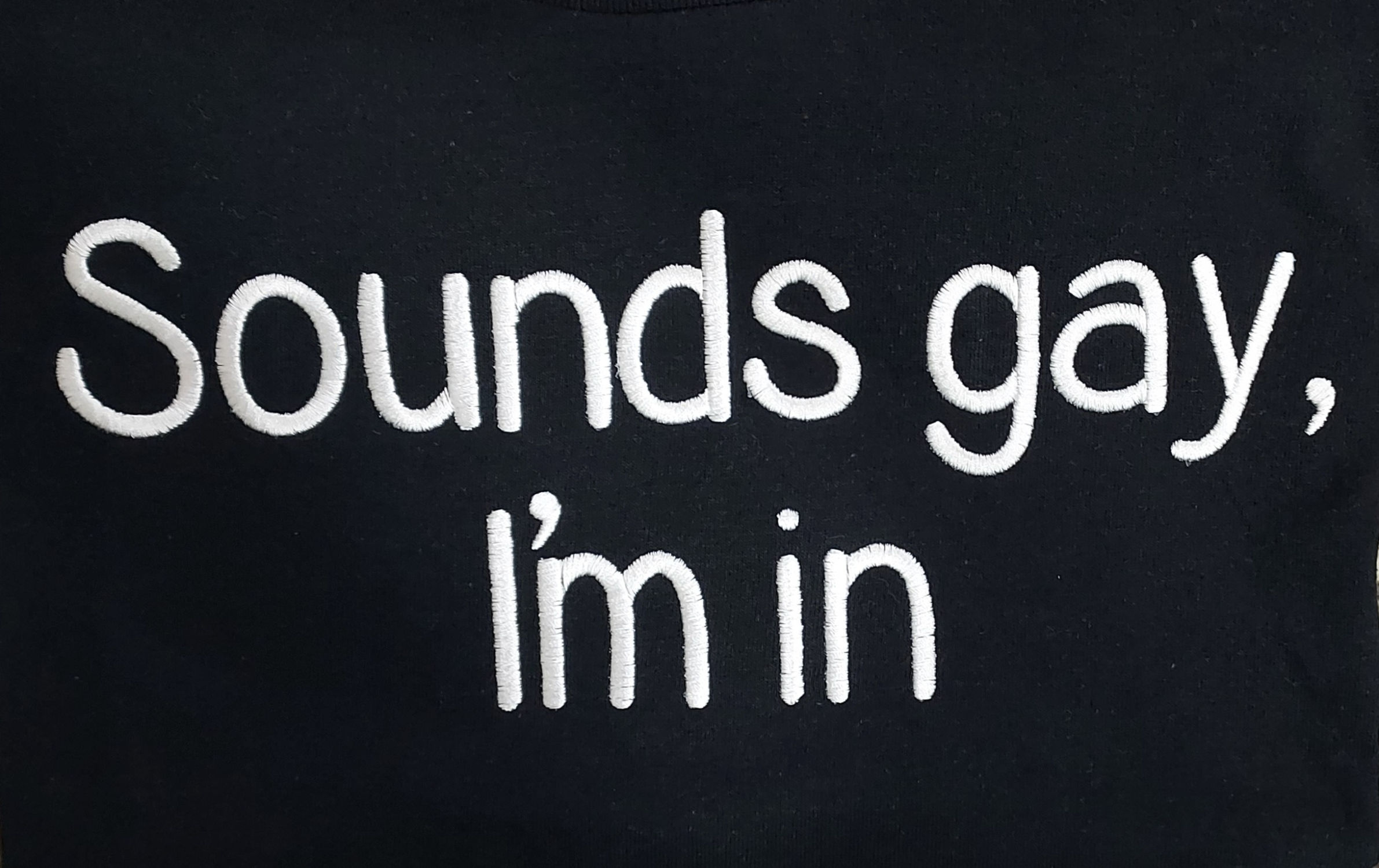 Sounds gay tee