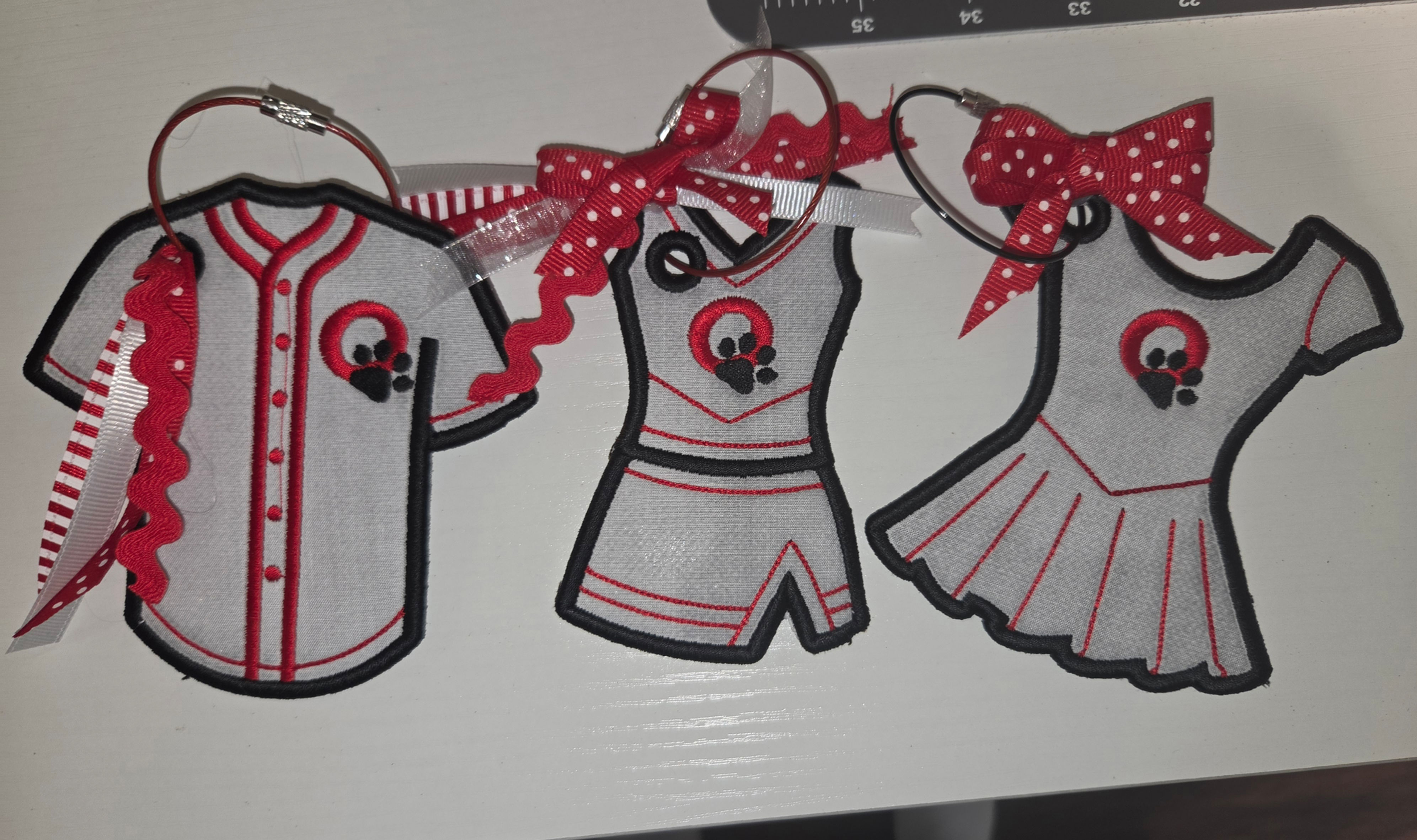 Sports bag tags