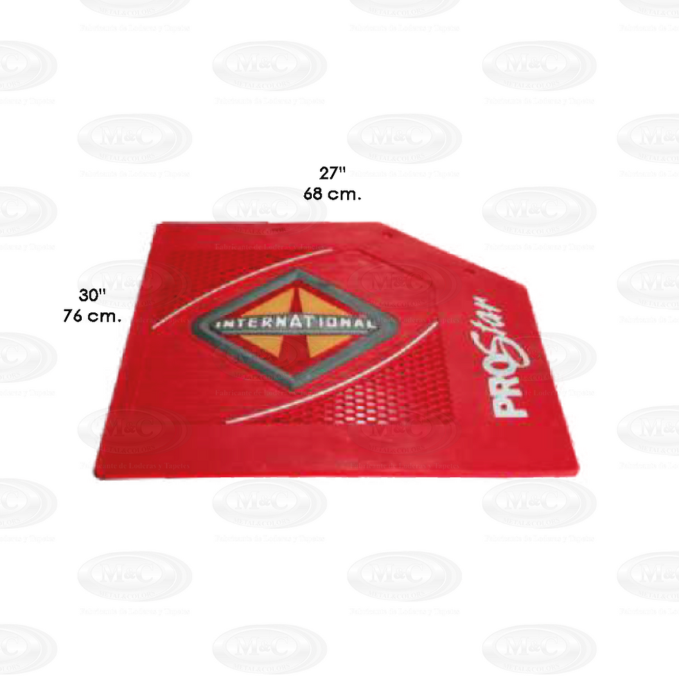Miniatura: Lodera alto relieve con marca International Prostar