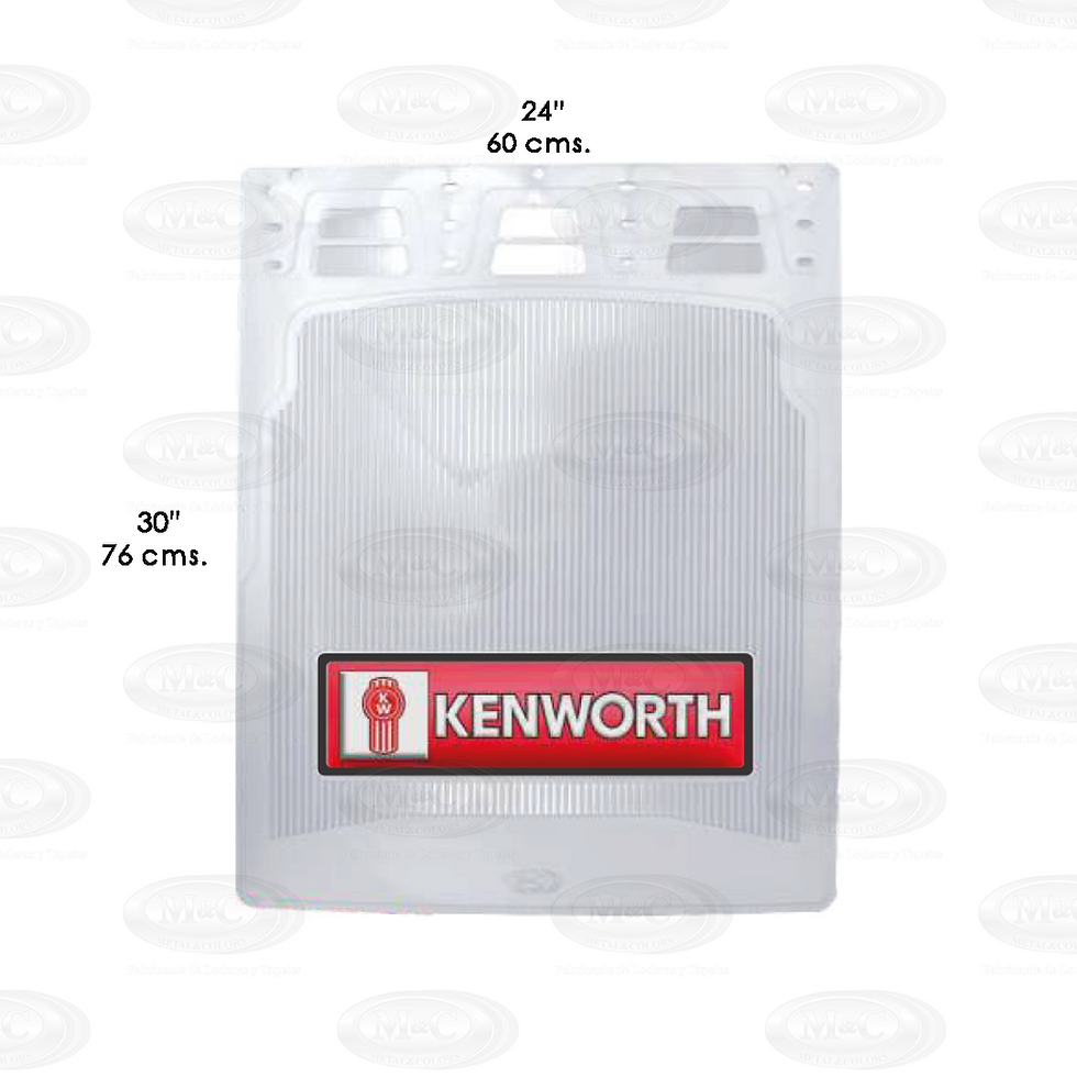 Miniatura: Lodera de polipropileno de alto impacto con logo reflejante tipo Kenworth