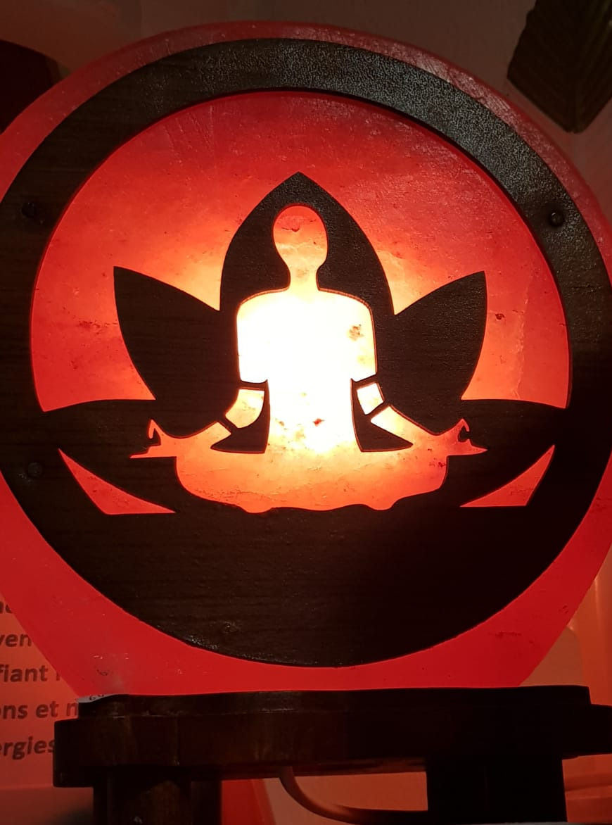 Lampe de sel Zen Bouddha